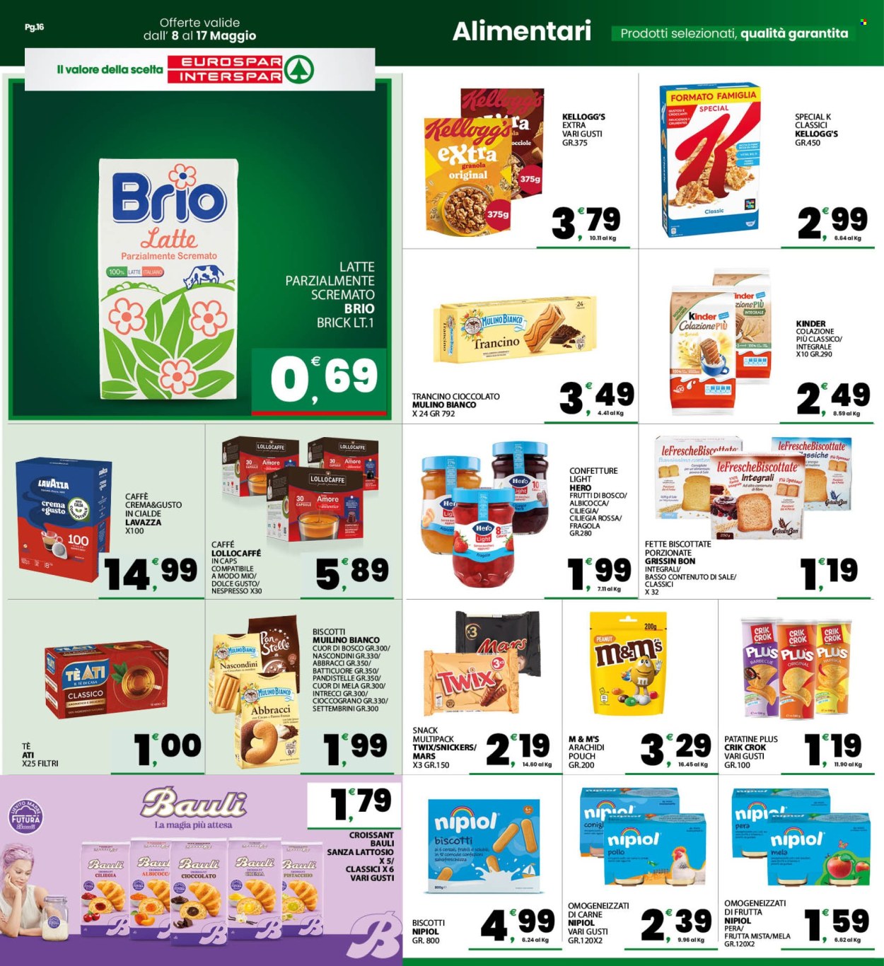 Volantino Eurospar - 8/5/2026 - 17/5/2026. Pagina 17