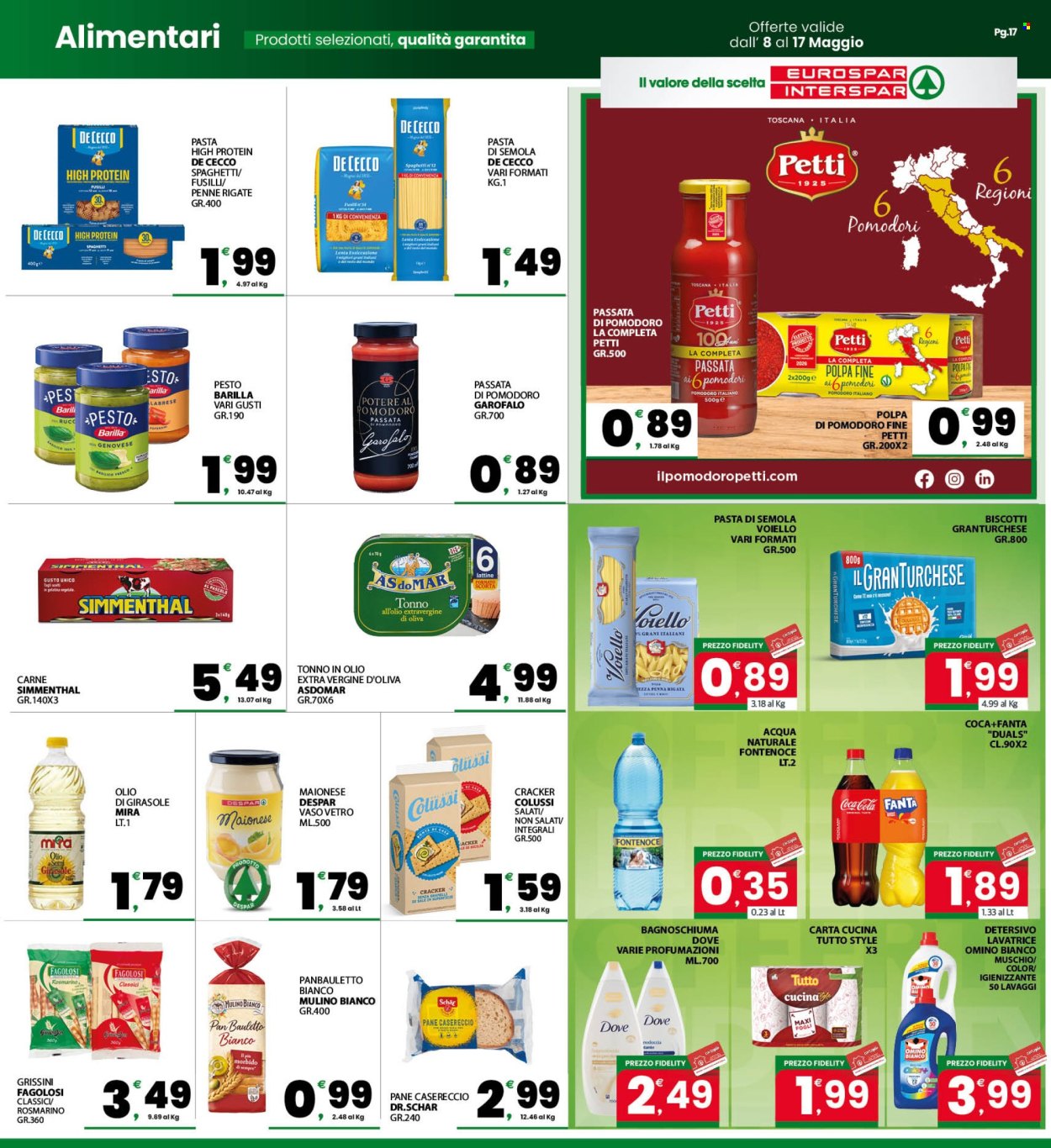 Volantino Eurospar - 8/5/2026 - 17/5/2026. Pagina 18