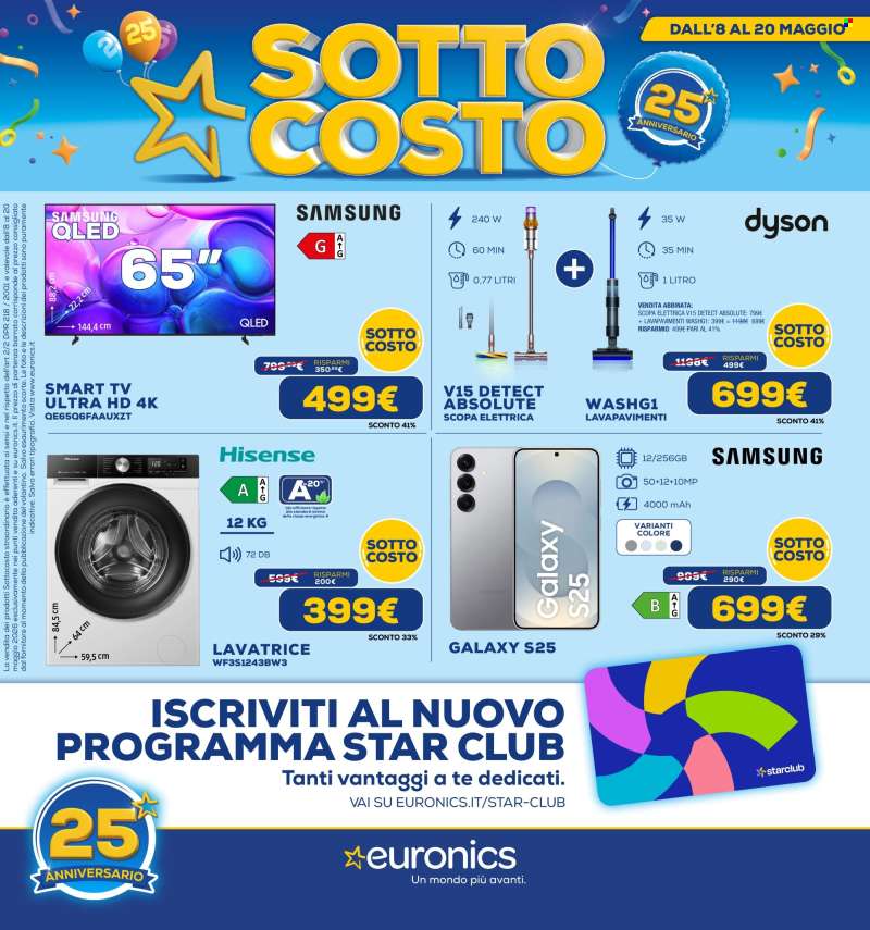 Volantino Euronics - 8/5/2026 - 20/5/2026.