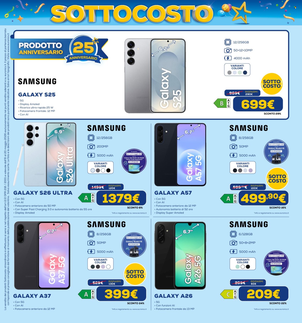 Volantino Euronics - 8/5/2026 - 20/5/2026. Pagina 3
