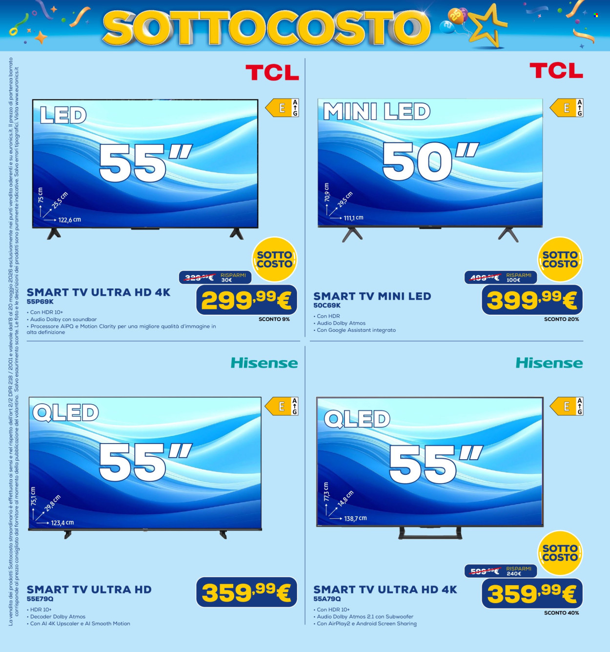 Volantino Euronics - 8/5/2026 - 20/5/2026. Pagina 12