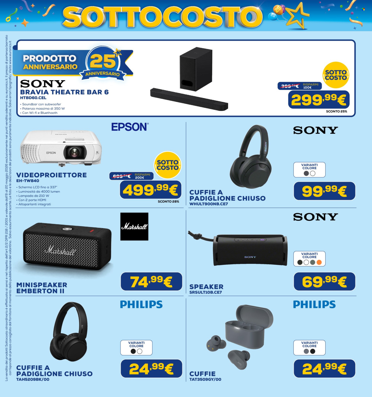 Volantino Euronics - 8/5/2026 - 20/5/2026. Pagina 14