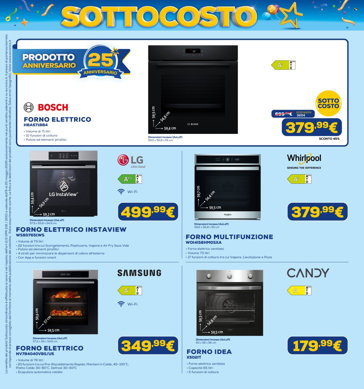 Volantino Euronics - 8/5/2026 - 20/5/2026. Pagina 32