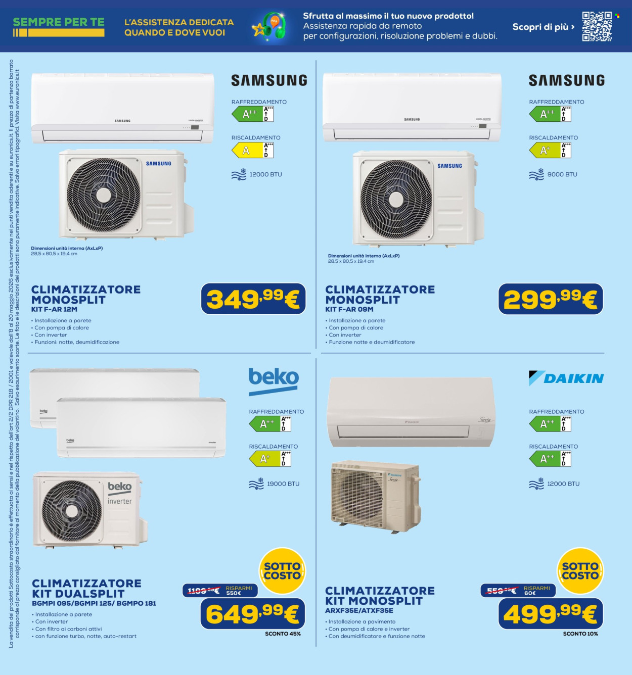 Volantino Euronics - 8/5/2026 - 20/5/2026. Pagina 39