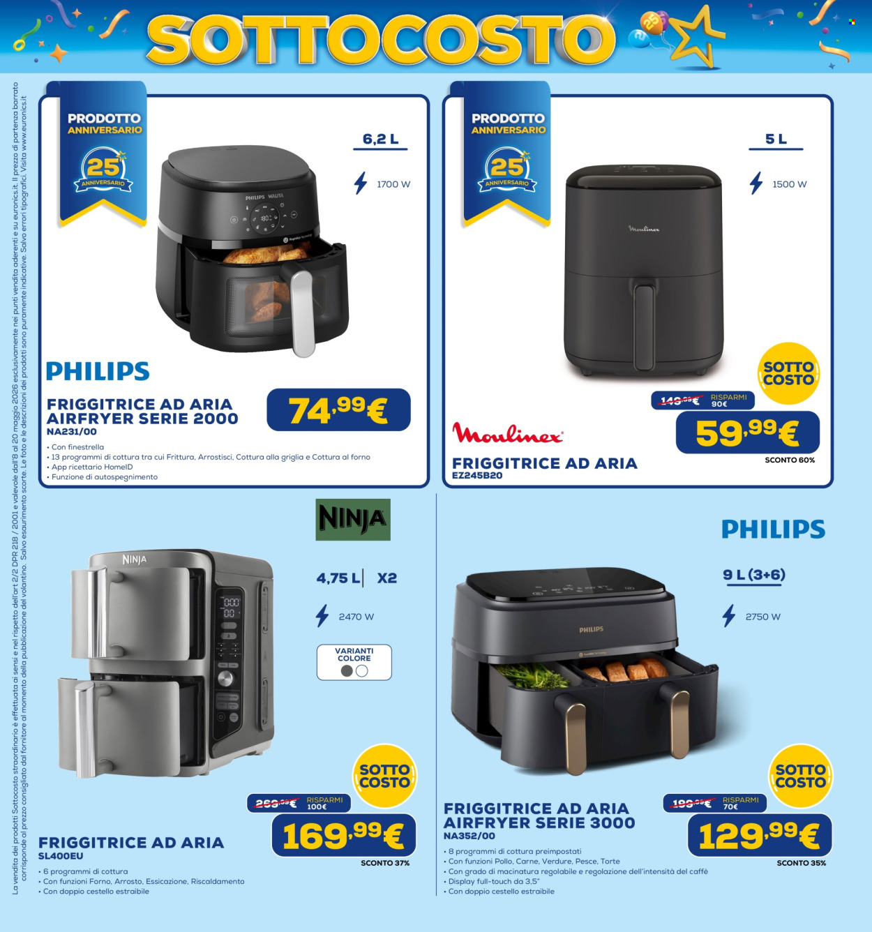Volantino Euronics - 8/5/2026 - 20/5/2026. Pagina 46