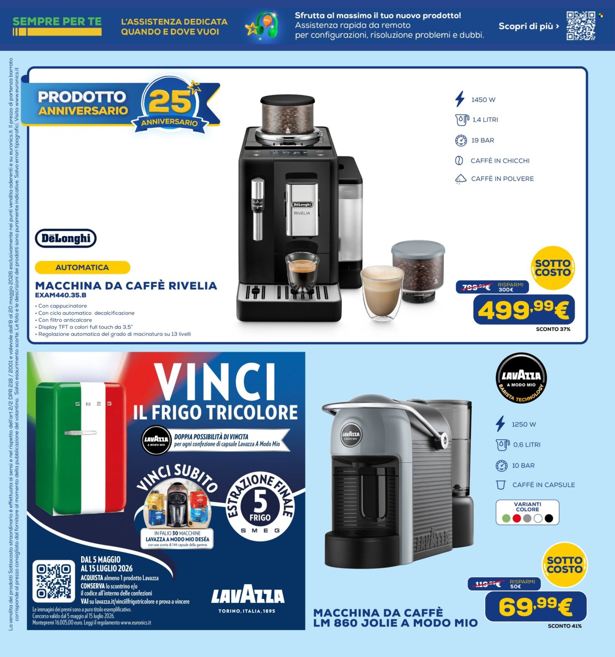 Volantino Euronics - 8/5/2026 - 20/5/2026. Pagina 47