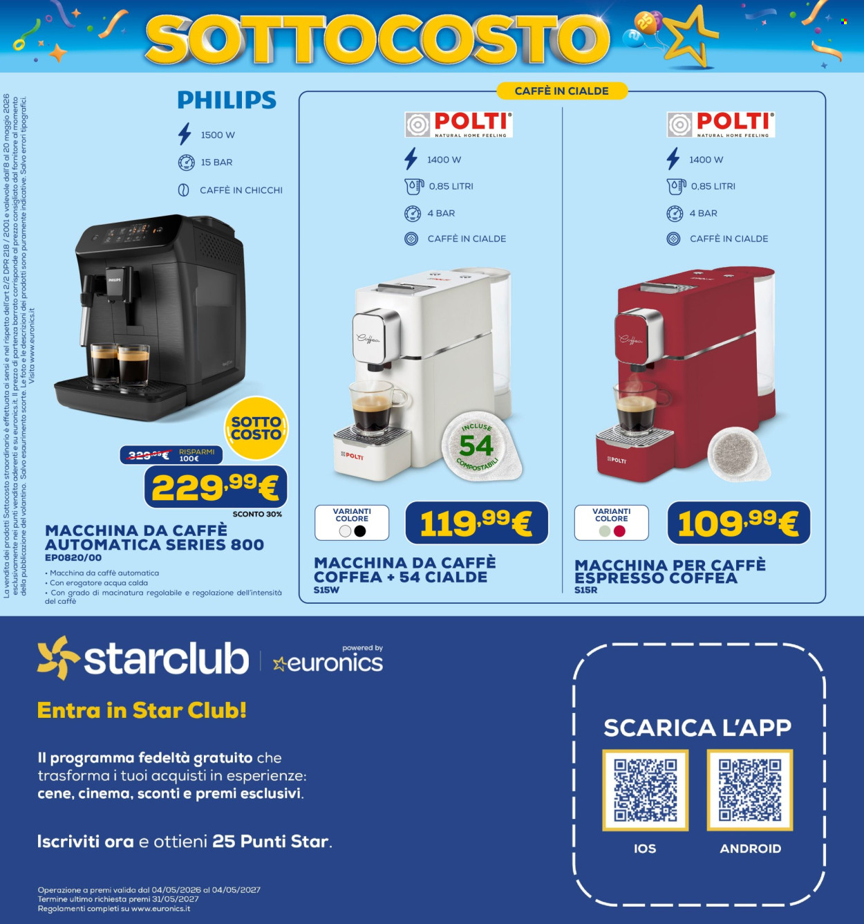 Volantino Euronics - 8/5/2026 - 20/5/2026. Pagina 48