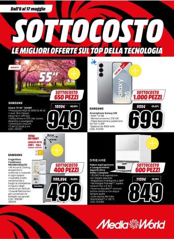 thumbnail - Volantino MediaWorld - Sottocosto