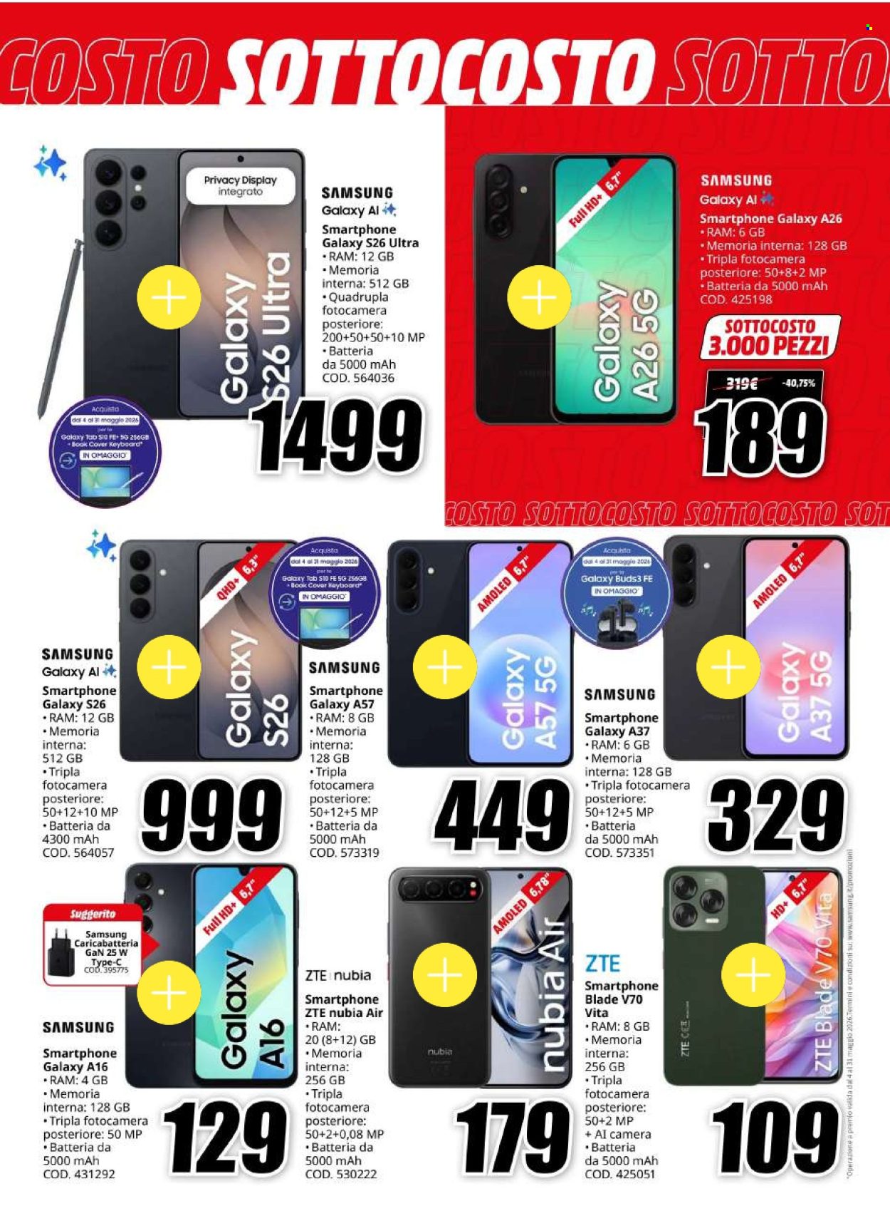 Volantino MediaWorld - 8/5/2026 - 17/5/2026. Pagina 4