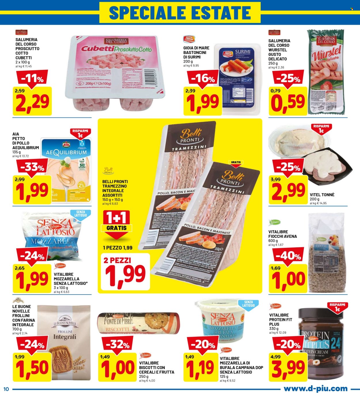 Volantino Dpiù - 11/5/2026 - 24/5/2026. Pagina 10