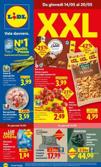 Volantino Lidl - 14/5/2026 - 20/5/2026.