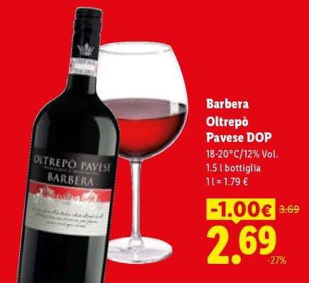 Barbera Oltrepò Pavese DOP