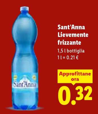 Sant’Anna Lievemente frizzante