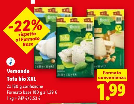 Vemondo Tofu Bio XXL