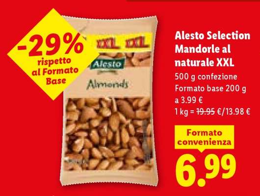 Alesto Selection Mandorle al naturale XXL
