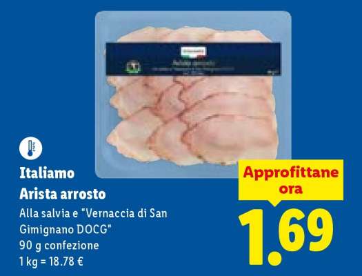 Italiamo Arista arrosto