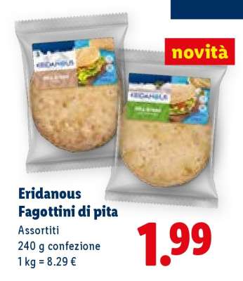 Eridanous Fagottini di pita