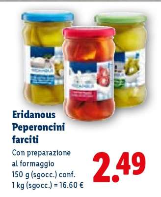 Eridanous Peperoncini farciti