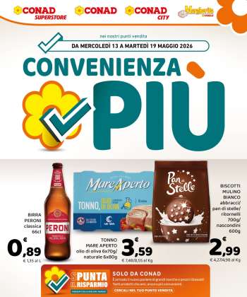 Volantino Conad - 13/5/2026 - 19/5/2026.
