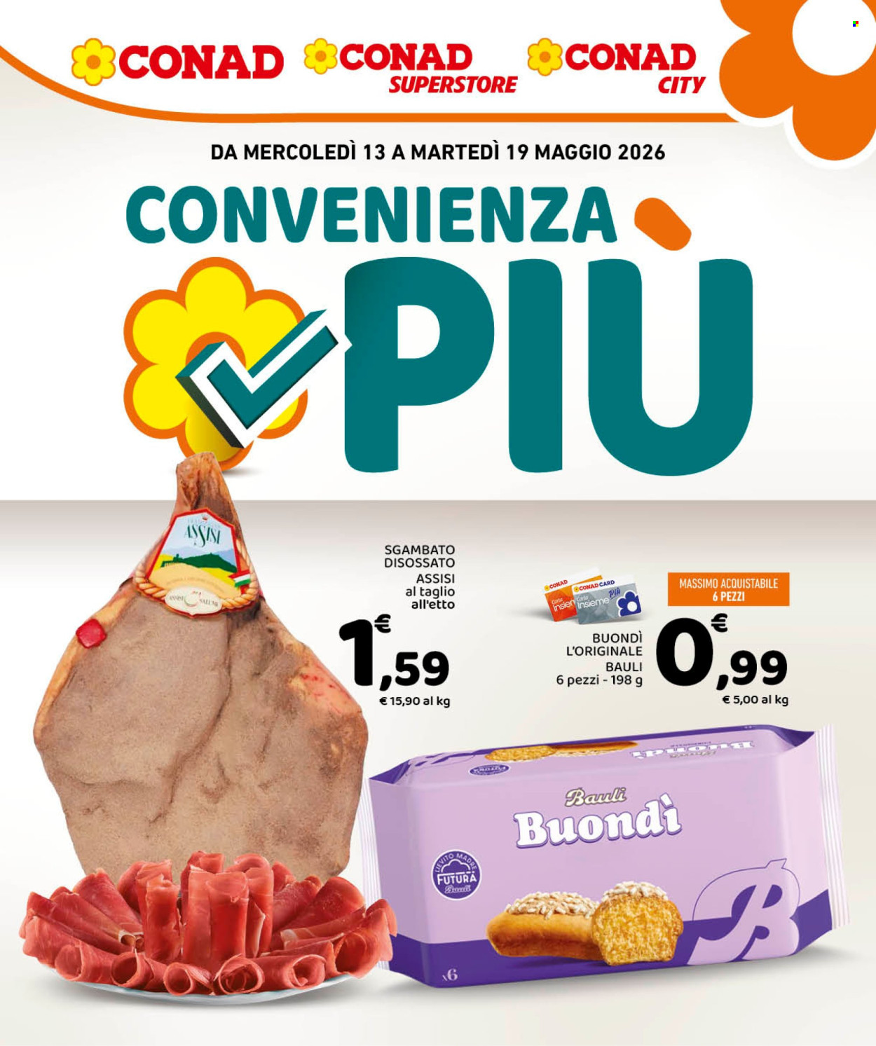 Volantino Conad - 13/5/2026 - 19/5/2026. Pagina 1