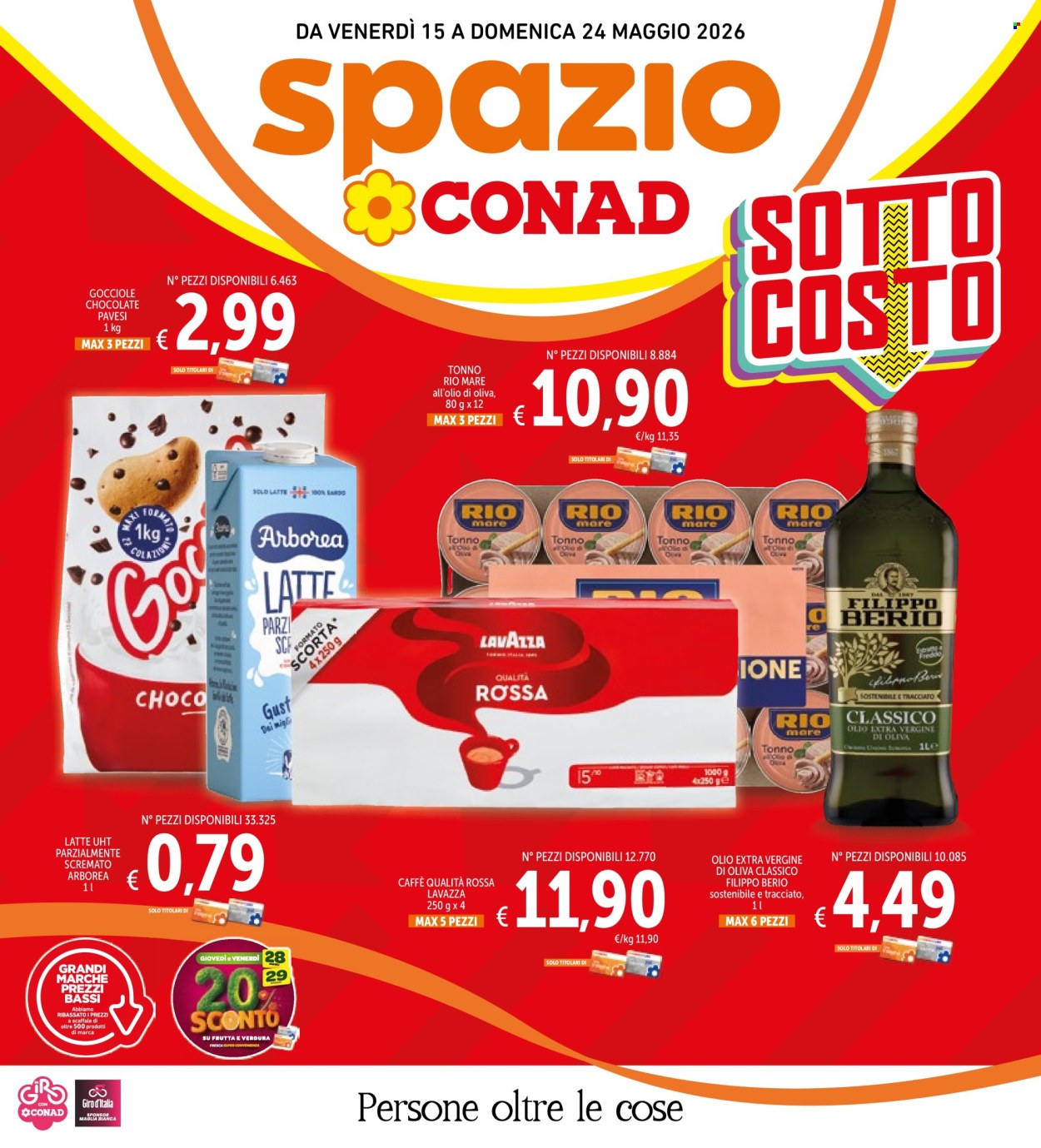 Volantino Spazio Conad - 15/5/2026 - 24/5/2026. Pagina 1