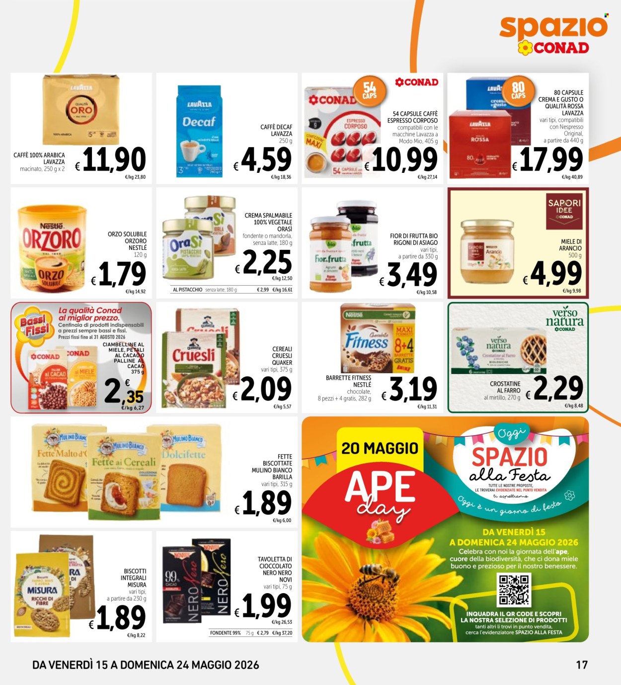 Volantino Spazio Conad - 15/5/2026 - 24/5/2026. Pagina 17