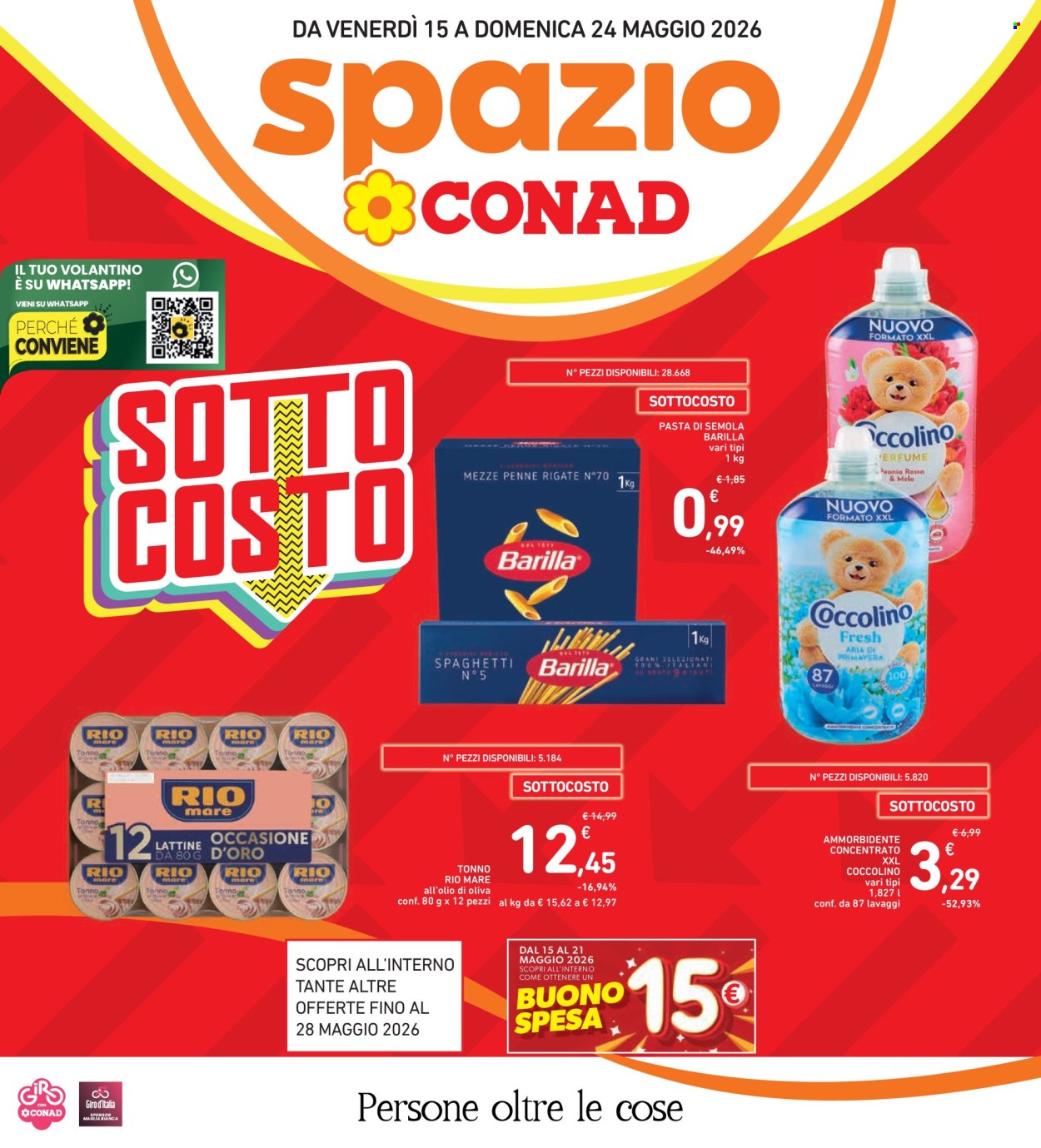 Volantino Spazio Conad - 15/5/2026 - 24/5/2026. Pagina 1