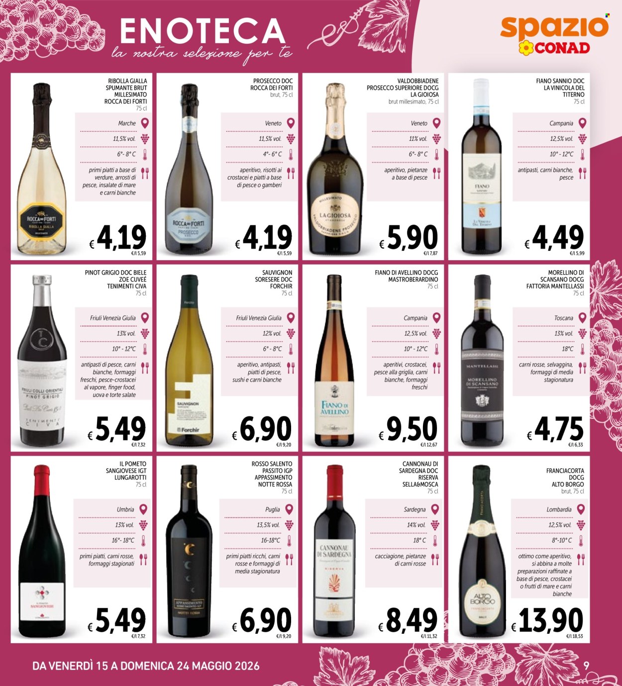 Volantino Spazio Conad - 15/5/2026 - 24/5/2026. Pagina 9