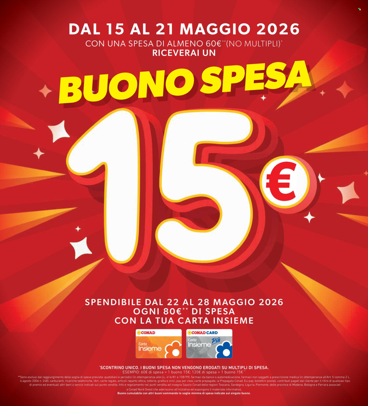 Volantino Spazio Conad - 15/5/2026 - 24/5/2026. Pagina 7