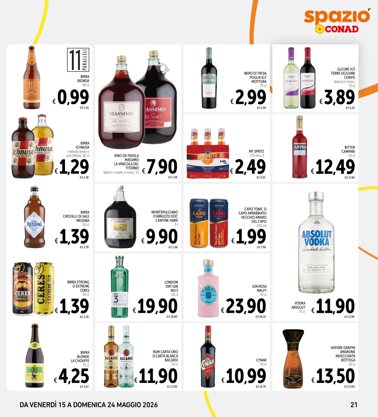 Volantino Spazio Conad - 15/5/2026 - 24/5/2026. Pagina 21