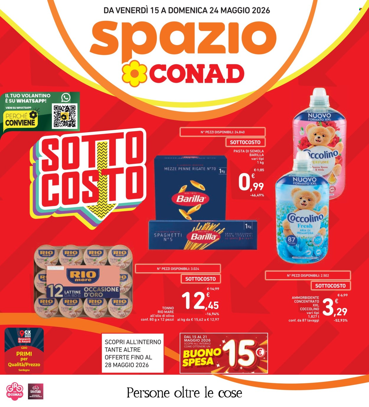 Volantino Spazio Conad - 15/5/2026 - 24/5/2026. Pagina 1