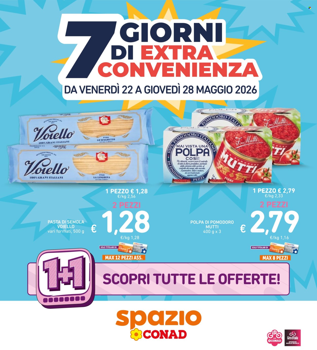 Volantino Spazio Conad - 22/5/2026 - 28/5/2026. Pagina 1