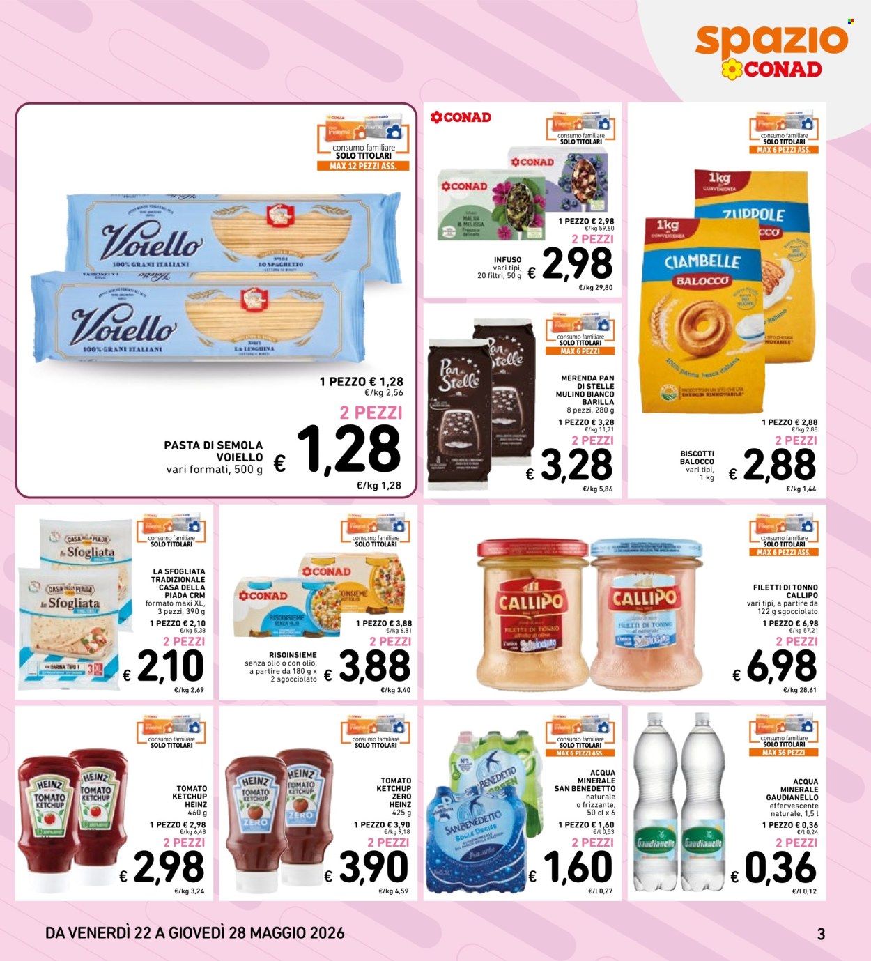 Volantino Spazio Conad - 22/5/2026 - 28/5/2026. Pagina 3