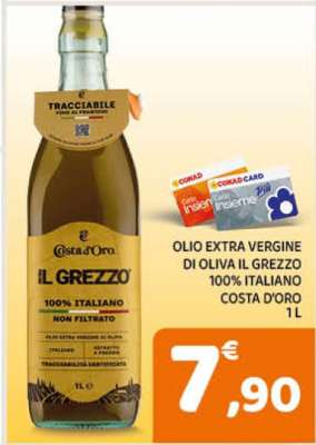 Olio Extra Vergine di Oliva Il Grezzo