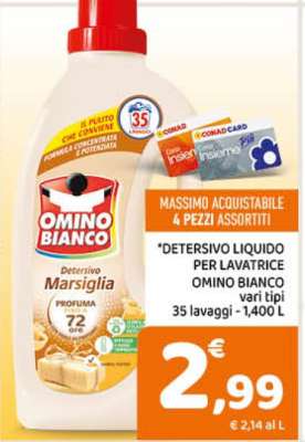 Omino Bianco Detersivo Marsiglia
