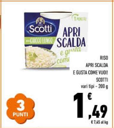 RISO APRI SCALDA E GUSTA COME VUOI!