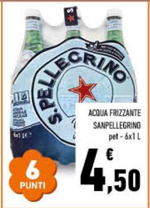 ACQUA FRIZZANTE SANPELLEGRINO