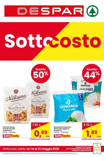 Volantino Despar - 14/5/2026 - 23/5/2026.
