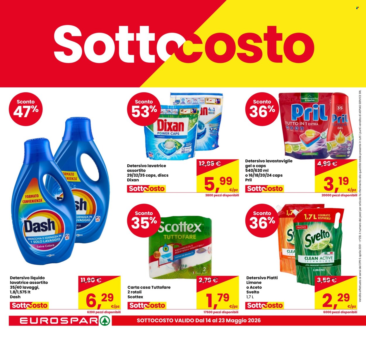 Volantino Eurospar - 14/5/2026 - 23/5/2026. Pagina 6