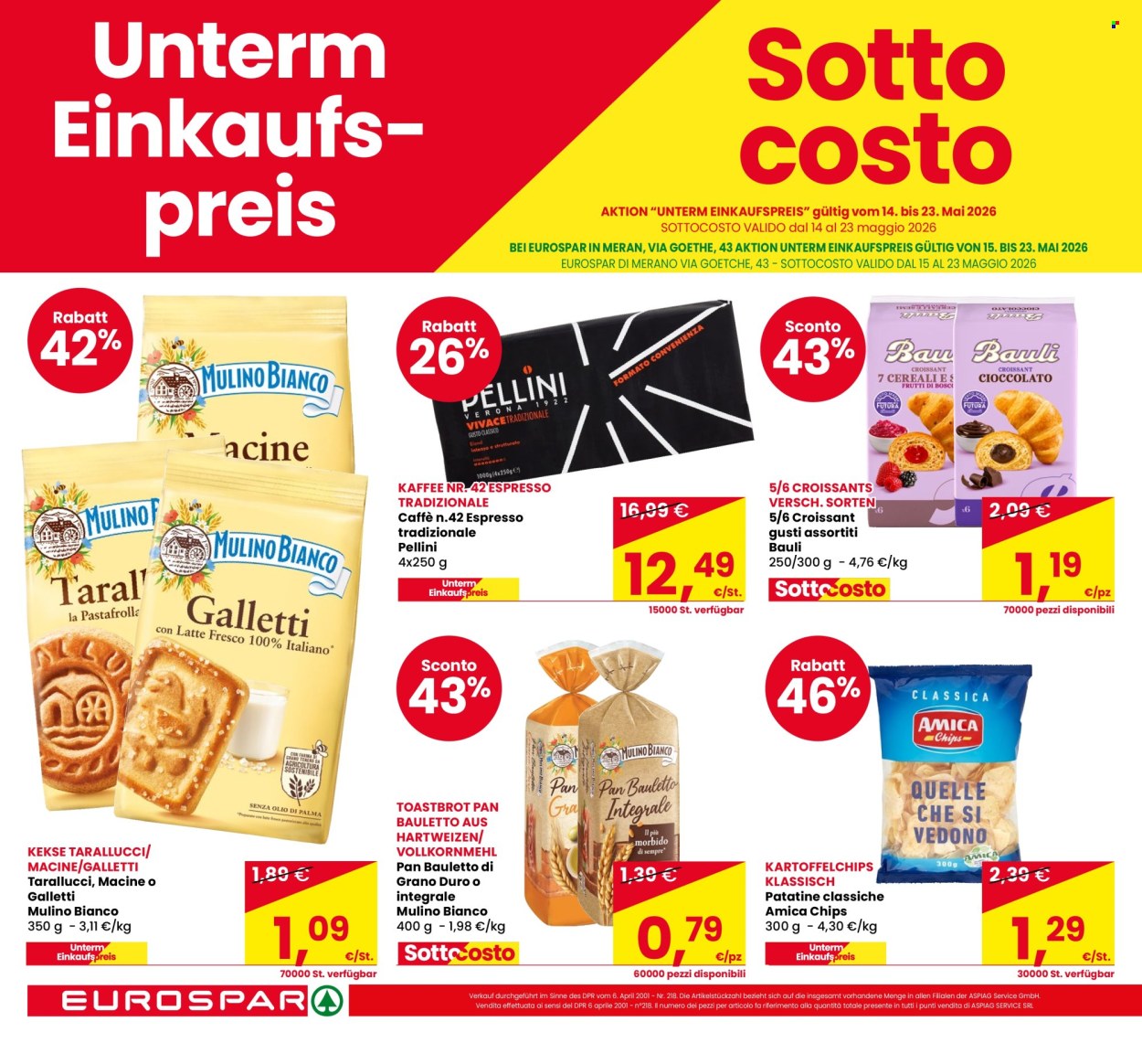 Volantino Eurospar - 14/5/2026 - 23/5/2026. Pagina 4