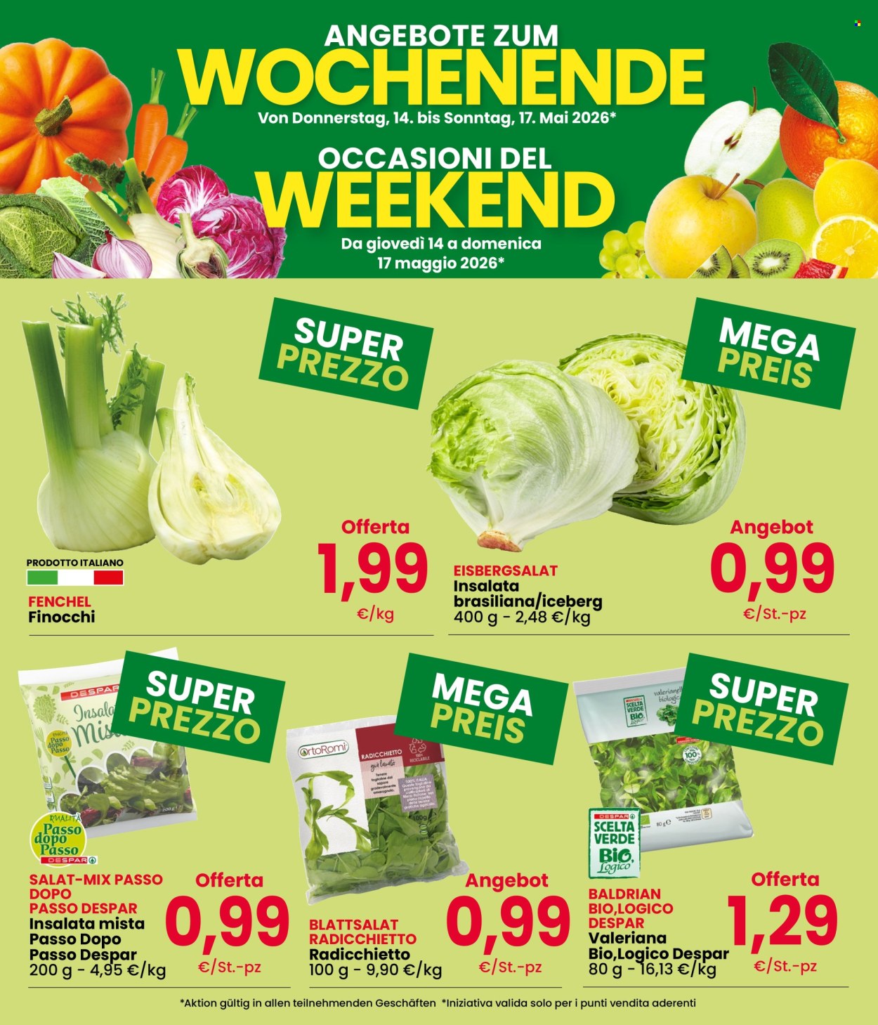Volantino Eurospar - 14/5/2026 - 17/5/2026. Pagina 3