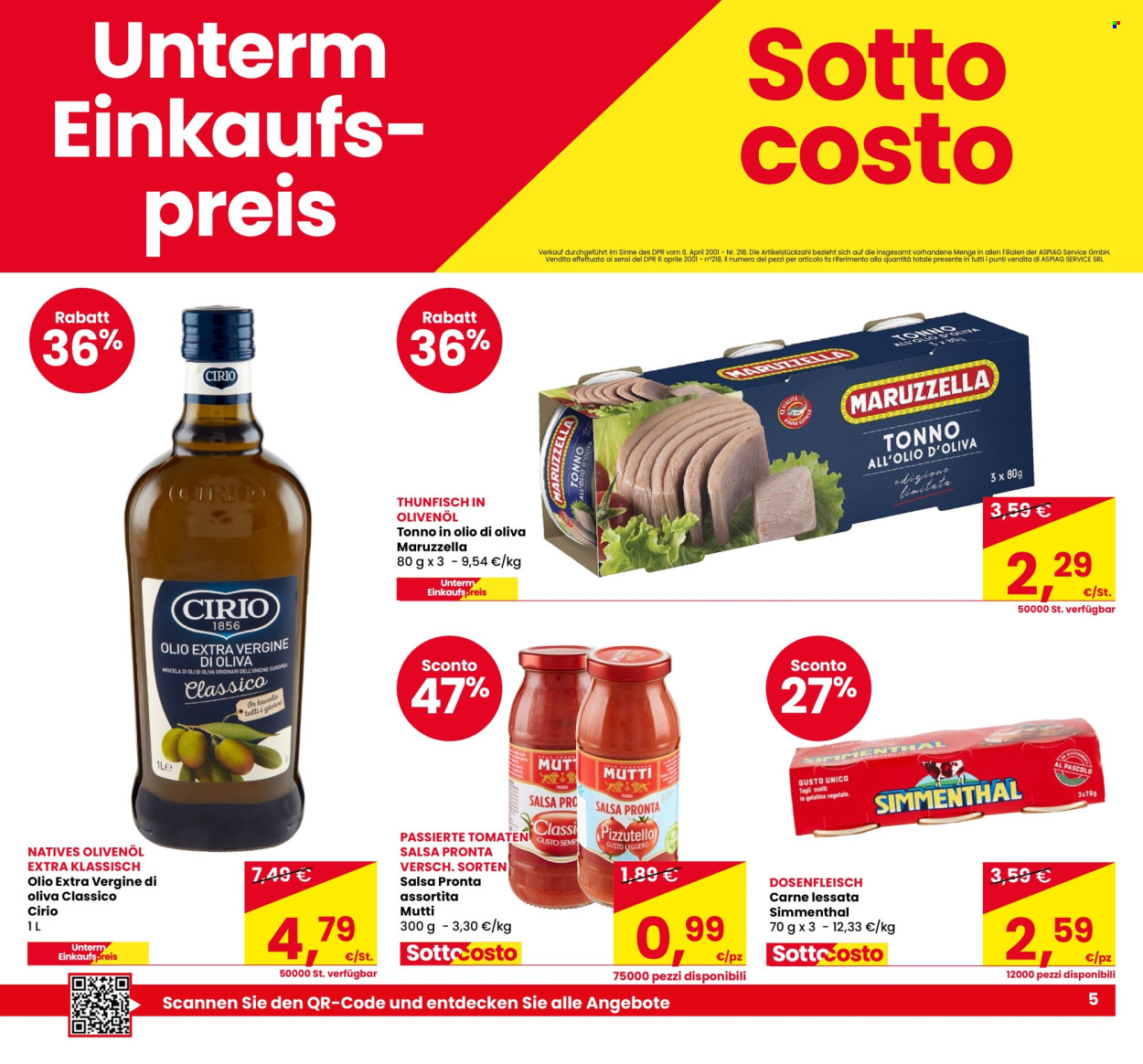 Volantino Eurospar - 14/5/2026 - 23/5/2026. Pagina 5