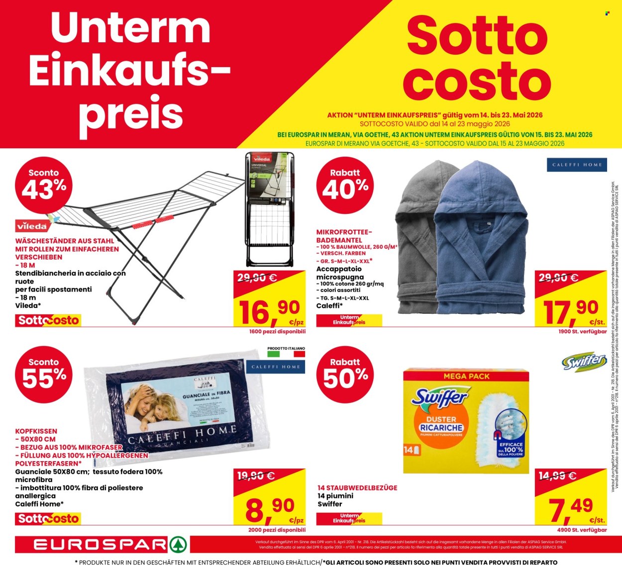 Volantino Eurospar - 14/5/2026 - 23/5/2026. Pagina 8