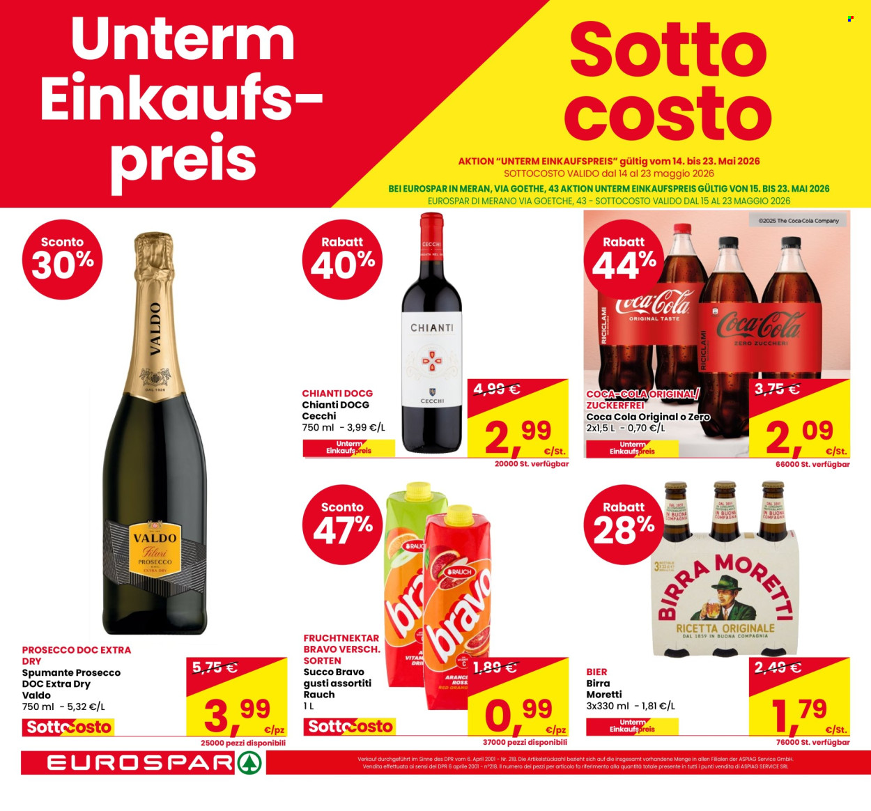 Volantino Eurospar - 14/5/2026 - 23/5/2026. Pagina 10