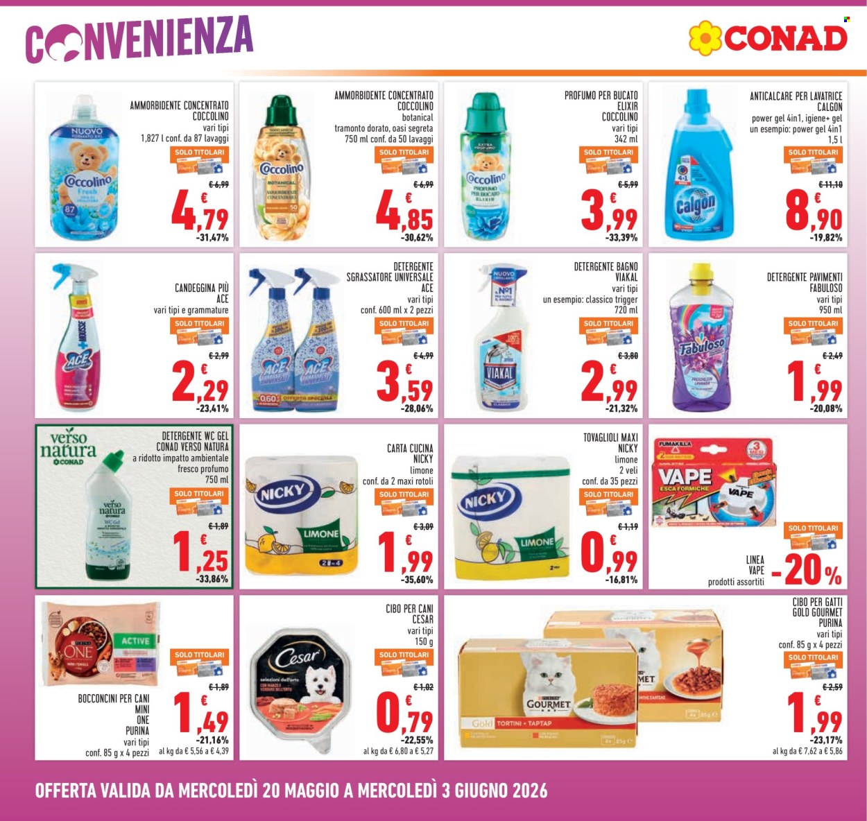 Volantino Conad - 20/5/2026 - 3/6/2026. Pagina 6