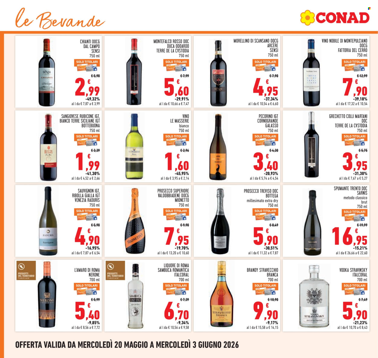 Volantino Conad - 20/5/2026 - 3/6/2026. Pagina 20
