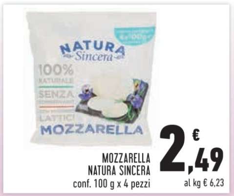 MOZZARELLA NATURA SINCERA