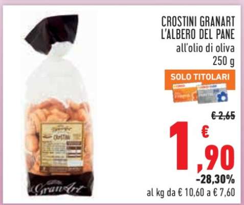 Crostini Granart L'Albero del Pane