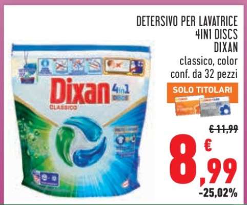 Dixan 4in1 Discs