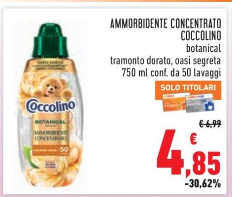 Ammorbidente Concentrato Coccolino